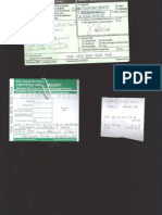 Traffic Ticket Certified Mail Reciept Copy