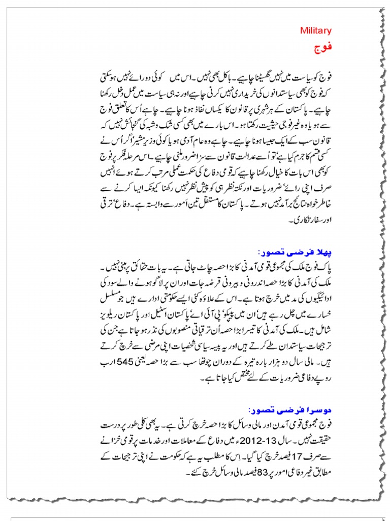 Urdu Translation Column by Dr Farrukh Saleem