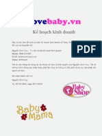 Lifebaby - VN - Baby Shop Online - Ke Hoach Kinh Doanh V1.0