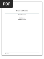 Download Proctor and Gamble - Strategic Management  by Zoh Anwar SN115337081 doc pdf