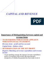 Capital and Revenue