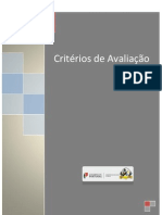 Critérios de Avaliação 2012/2013