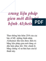Dung Lieu Phap Gien Moi Dieu Tri Benh Alzheimer 3142