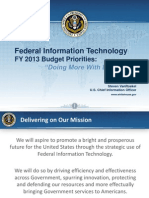 Federal CIO Steven VanRoekel: Federal IT Priorities For FY 2013