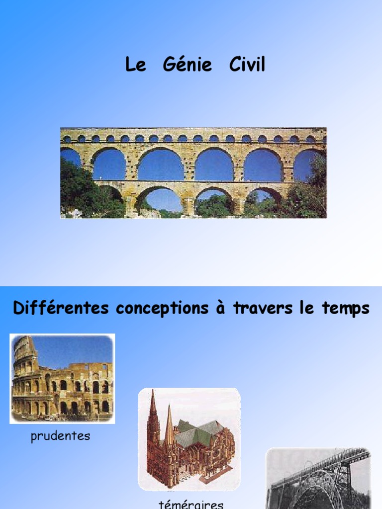 Genie Civil Presentation Power Point Fondation (construction) Voûte