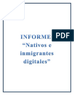 Informe Nativos e Inmigrantes Digitales DANI