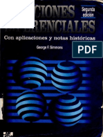 Ecuaciones Diferenciales Con Aplicaciones y Notas Historicas - Simmons