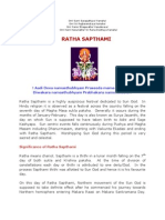 Download Ratha Sapthami - The Sun centric festival by bhargavasarma SN11538472 doc pdf