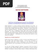 Download Ratha Sapthami - The Sun centric festival by bhargavasarma SN11538472 doc pdf