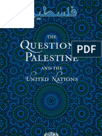The Question of Palestine and The United Nations