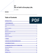 Download Reading Notes Erving Goffman - The Presentation of Self in Everyday Life by Klara Benda SN11541734 doc pdf