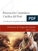 RCC - Renovacion Carismatica Catolica Peru - Grupos de Oracion Lima Peru