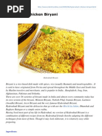 Cilantroonline.com-Hyderabad Chicken Biryani