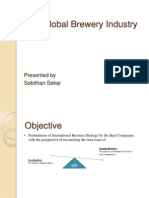 The Global Brewery Industry-National Responsiveness Vs Integration