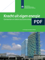 Brochure Kracht Uit Eigen Energie Gemeenten en Lokale Duurzame Energiebedrijven Lokaal Klimaatbeleid