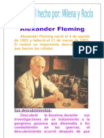 Biografía sobre Alexander Fleming.