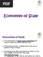 Economies of Scale