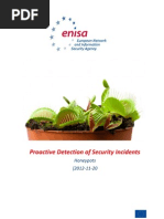 ENISA Honeypots Study