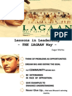Lessons in Leadership - The Lagaan Way - : - Sagar Mohta