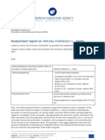 Assessment Report On Achillea Millefolium Herba