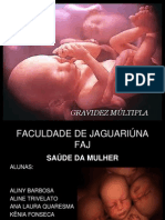 GRAVIDEZ MÚLTIPLA Trabalho Pronto