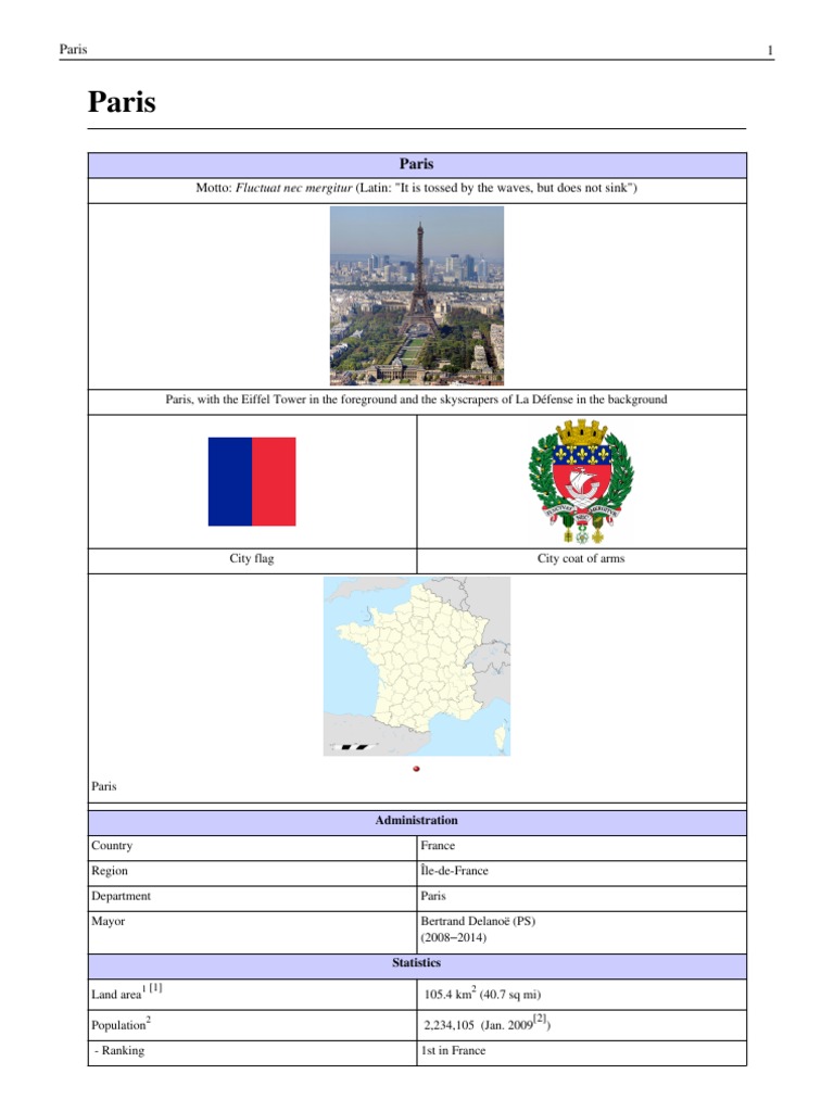 Paris PDF | PDF | Paris