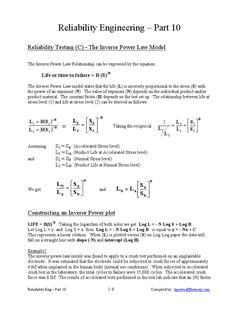 Reliability Engineering - Part 10: Reliability Testing (C) - The ...