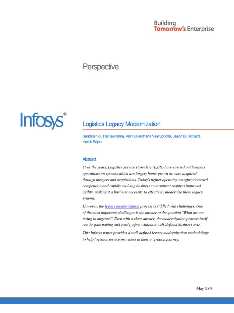 Logistics Legacy Modernization | PDF | Business Process | Use Case