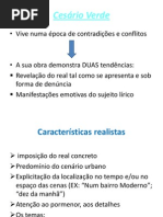 Cesário Verde-PRIMEIRA AULA