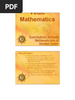 Adhikary Vedic Mathematics