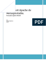 Metasploit Apache de Metasploitable