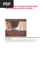 What the Secret Service thought about Past Presidents and First Ladies...