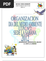 Medio ambiente I.T.P.C.N°2 SEDE LA SABANA 2012