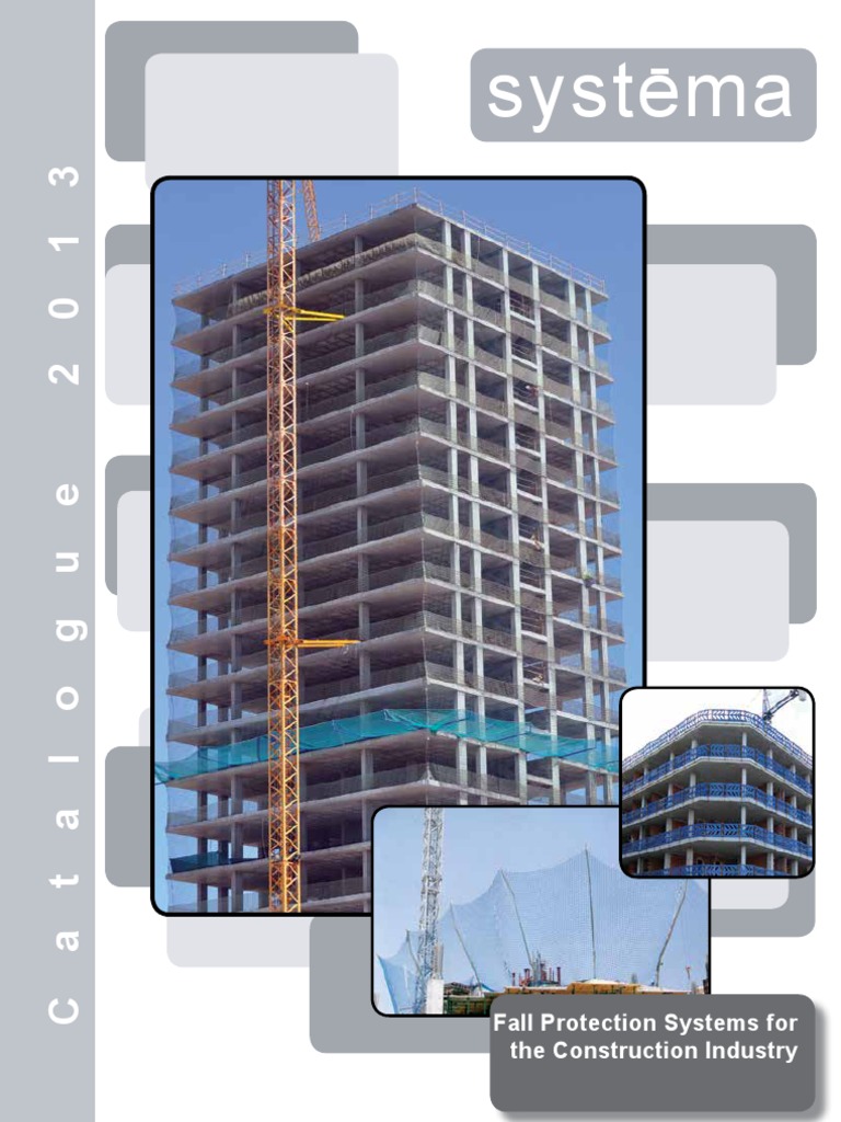 Fall Protection Systems For The Construction Industry 2013 Catalogue