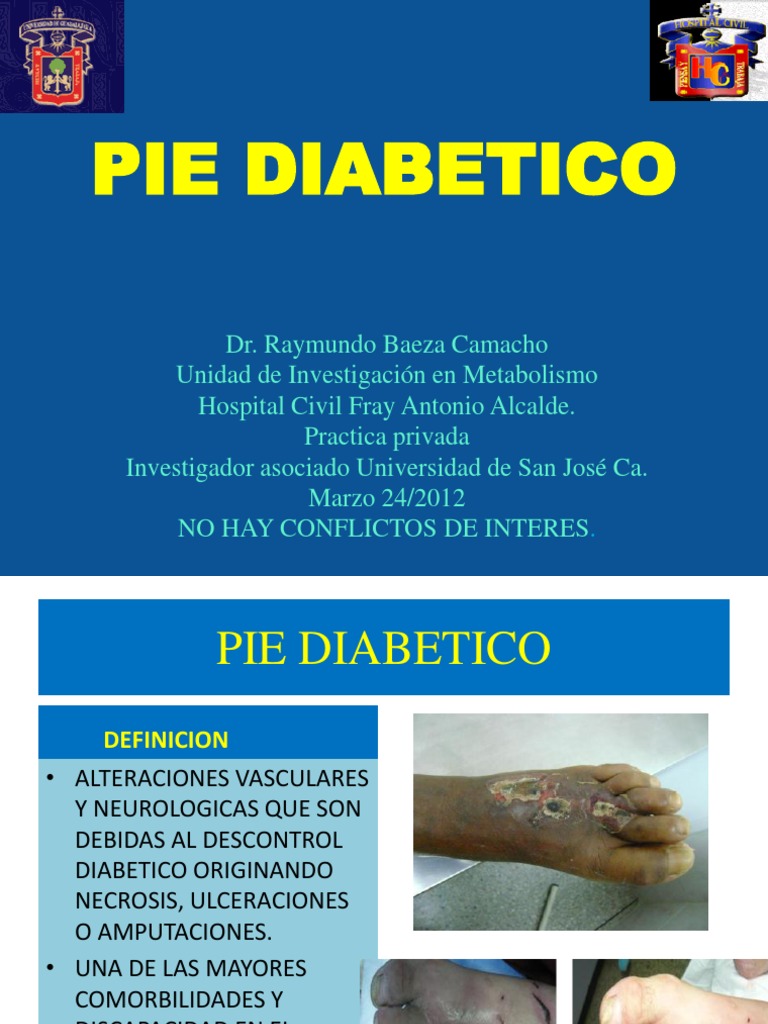 Pie Diabetico Diabetes Isquemia