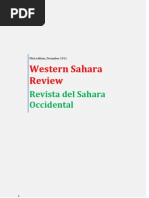 Western Sahara Review / Revista del Sahara Occidental