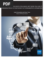 Download Its Not How Much Data You Have But How You Use It Assessing Privacy in the Context of Consumer Data Integration by futureofprivacy SN115516310 doc pdf