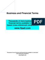 Financial Business Terms