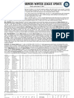 12.04.12 Mariners Winter League Report