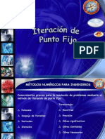 Diapositivas Iteracion de Punto Fijo.