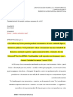 Aula 1 - Exercício 1 - Formatar Usando A Norma ABNT