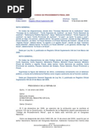 Codigo de Procedimiento Penal