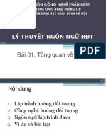 Bai 01 - Tong Quan Ve OOP