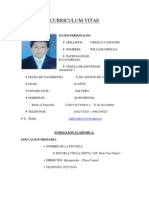 Curriculum Vitae-william Criollo