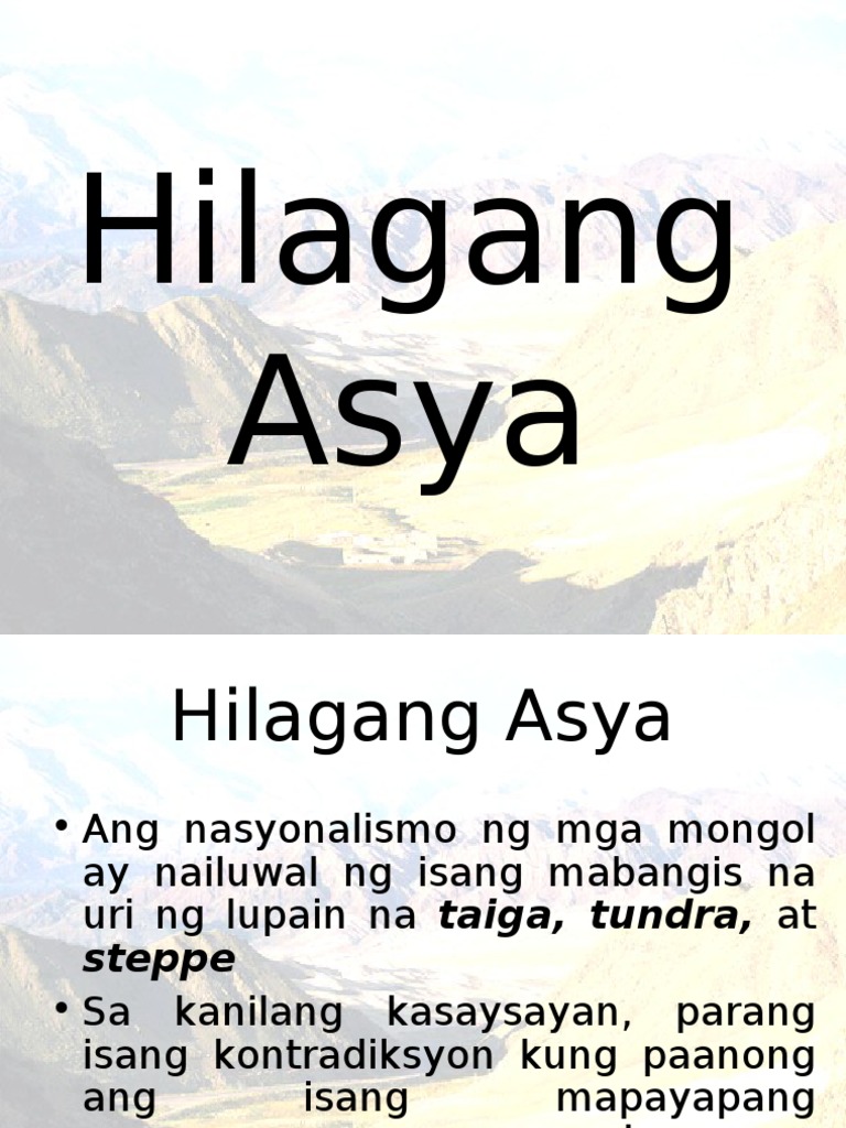 Hilagang Asya | PDF