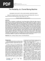 Javad M. (2009) - The Reliability of a TBM