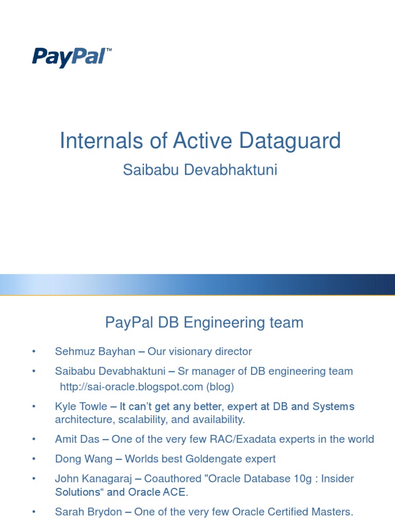 Active Data Guard Internals Guide | PDF | Oracle Database | Database Index