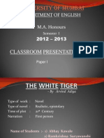 1 The White Tiger