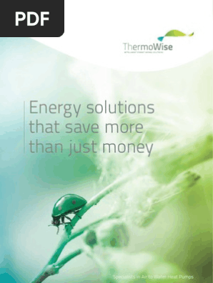 Thermowise Brochure Heat Pump Water Heating