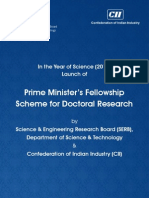 PM Fellowship Scheme - Brouchure